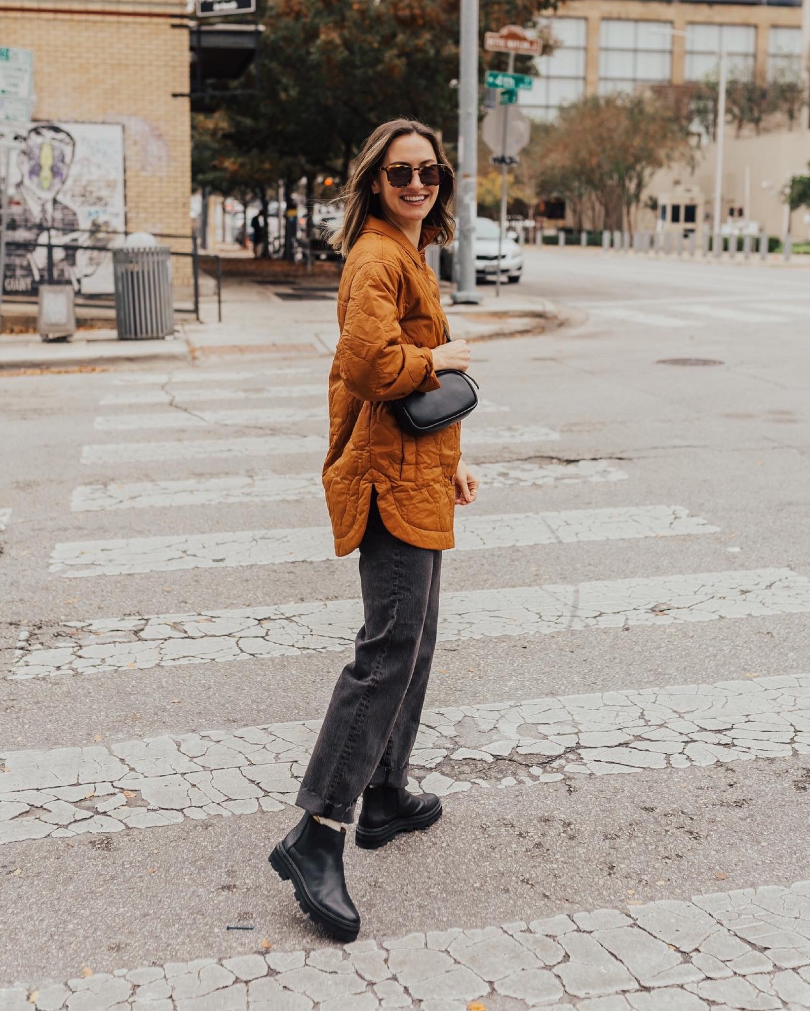 40% off site wide & 50% off sale items! XS jacket, small in tee, jeans fit TTS (wearing 24), shoes fit TTS. LOVE!😍

#LTKsalealert #LTKitbag #LTKunder100