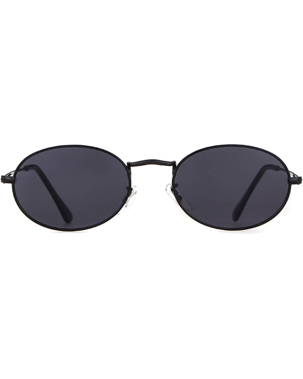 GIFIORE Oval Sunglasses Vintage Retro 90s Sunglasses Trendy Designer Glasses for Women Men | Amazon (US)