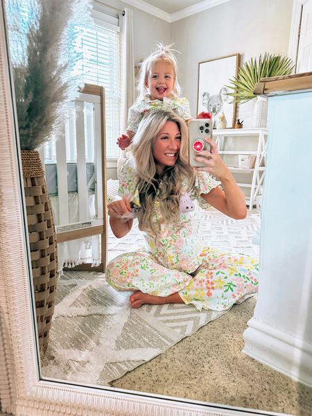 Matching mommy and me Spring pajamas at Target! On Sunday we listened to music and worked on baby brothers nursery. 

Matching mommy and me 
Target matching family 
Spring outfits 
Mommy and me 
Baby pajamas 
Toddler outfit 

#LTKbump #LTKfamily #LTKbaby
