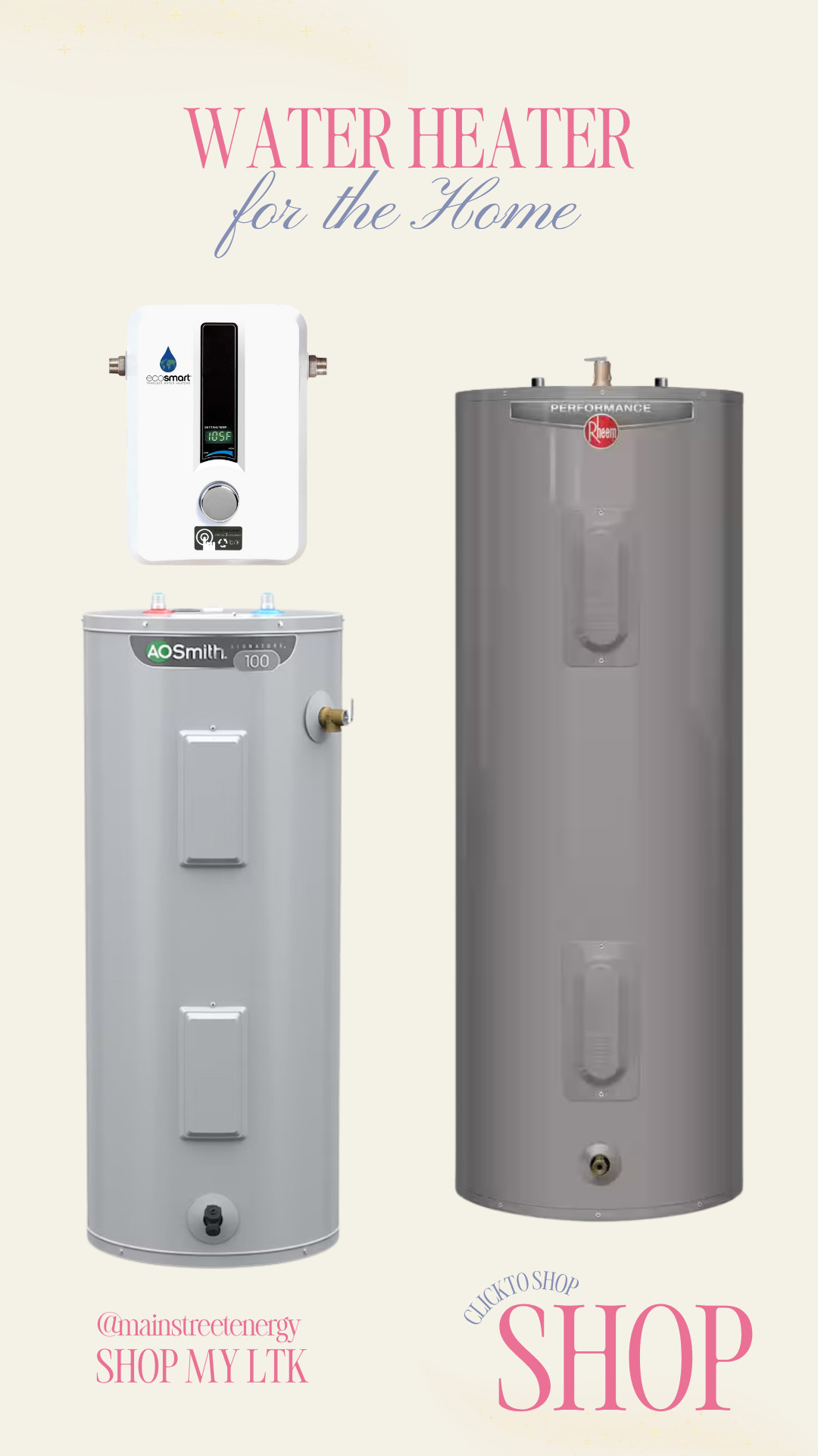 Home upgrade you don’t want to skip! 🔧✨ This water heater changed everything in our house — faster hot showers, lower bills, and zero stress. #HomeEssentials #EnergyEfficientLiving Black Friday Deals 

 #LTKGiftGuide #LTKHoliday #LTKHome