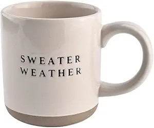 Sweet Water Decor Stoneware Coffee Mugs | Novelty Coffee Mugs | Microwave & Dishwasher Safe | 14o... | Amazon (US)