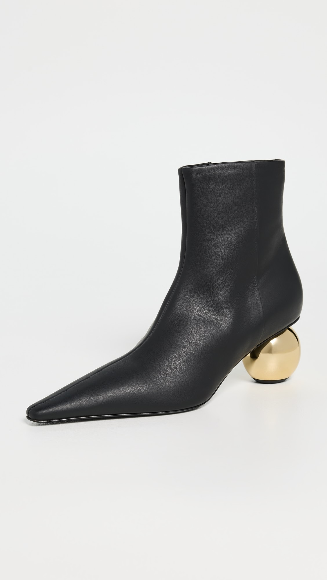 Black Leather Ankle Boots | Shopbop
