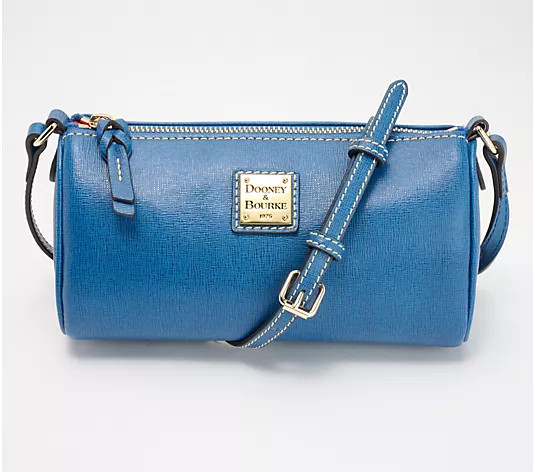 Dooney & Bourke Saffiano Leather Buffy Crossbody | QVC