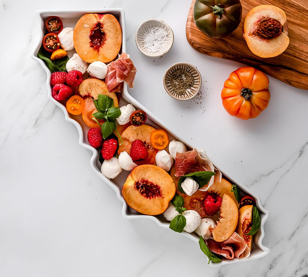 Lark Handmade Porcelain State Platter | Pottery Barn (US)