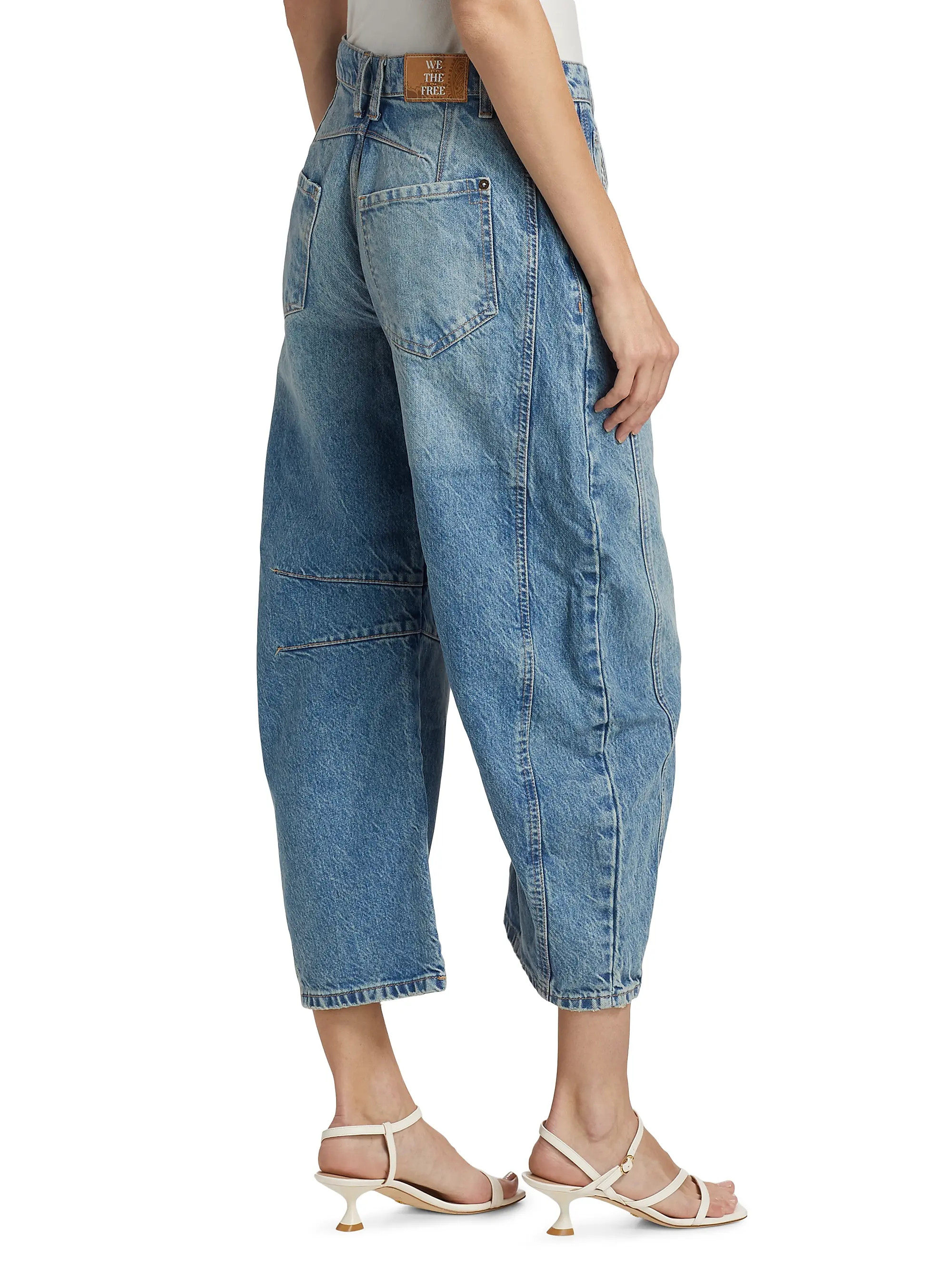 Free PeopleWe The Free Good Luck Barrel Jeans | Saks Fifth Avenue