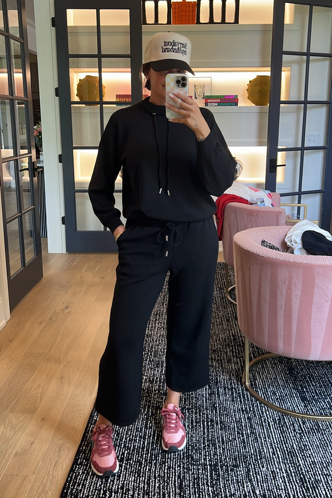 Cutest $44 loungey set from @walmart! #Walmartpartner #walmartfashion

#LTKTravel #LTKFindsUnder50 #LTKStyleTip