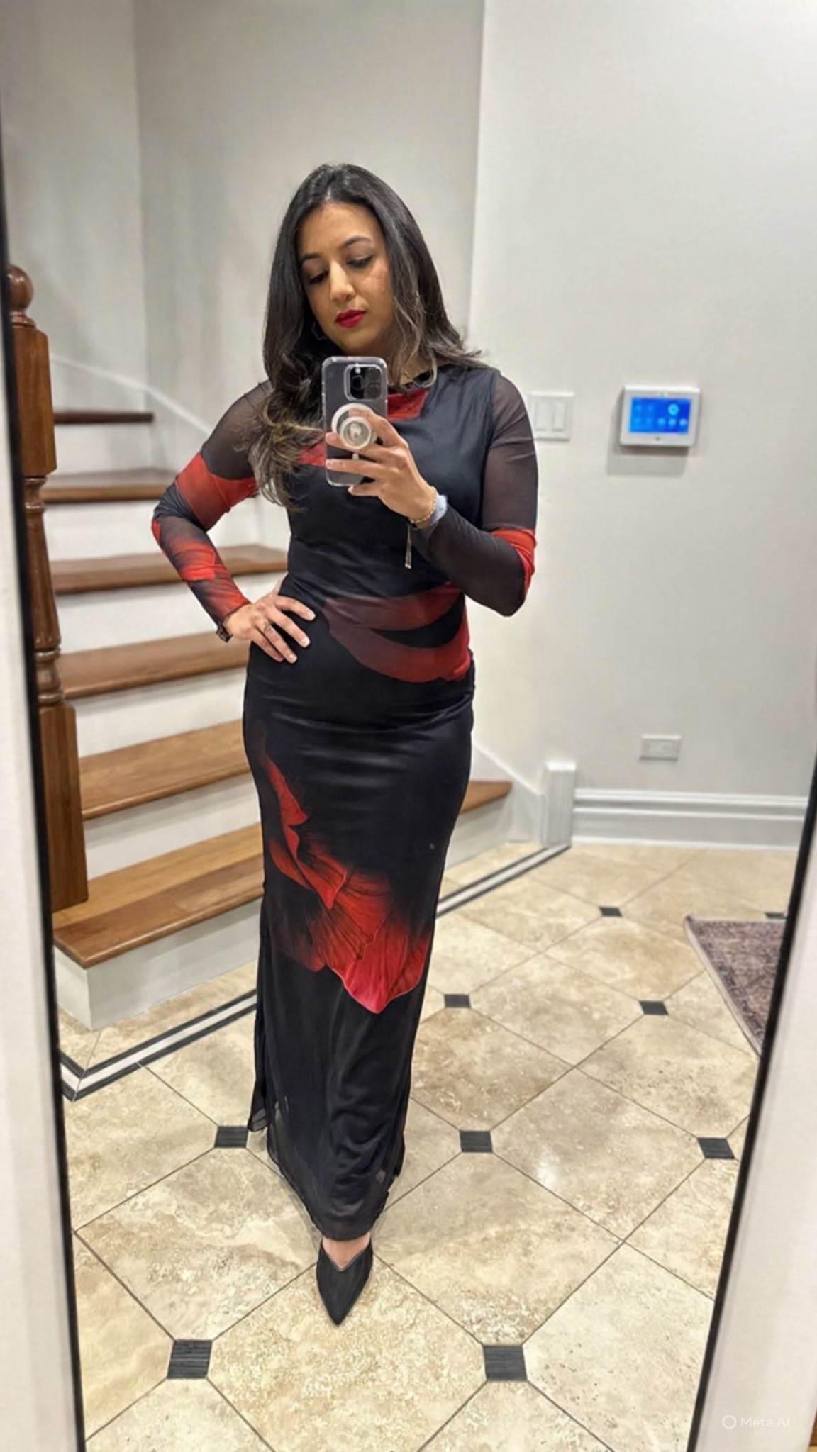 Holiday season calls for a little extra glam ✨🎄
This dress understood the assignment — bold, sleek, and festive.

#HolidayGlam #ModestFashion #FestiveStyle #AmazonFashionFinds #HolidayOutfitInspo #RanasFinds #WinterStyle #ChicAndClassy

#LTKHoliday #LTKSaleAlert #LTKootd