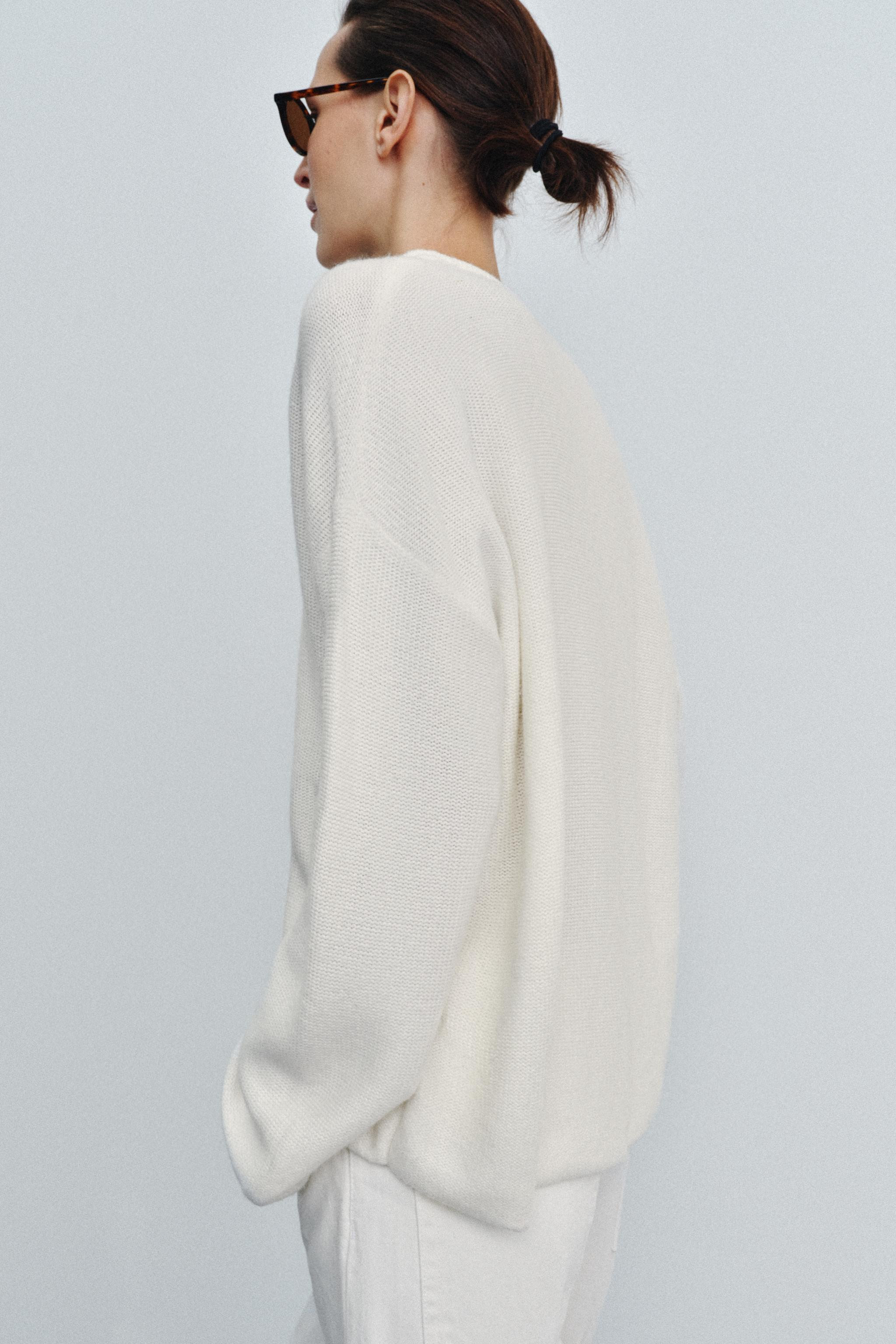 ROUND NECK KNIT JUMPER | Zara US