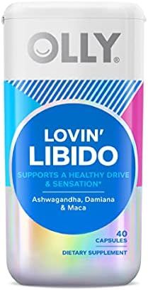 OLLY Lovin Libido Capsules, Boost Desire With Ashwagandha, Maca & Damiana, Vegetarian, Supplement... | Amazon (US)