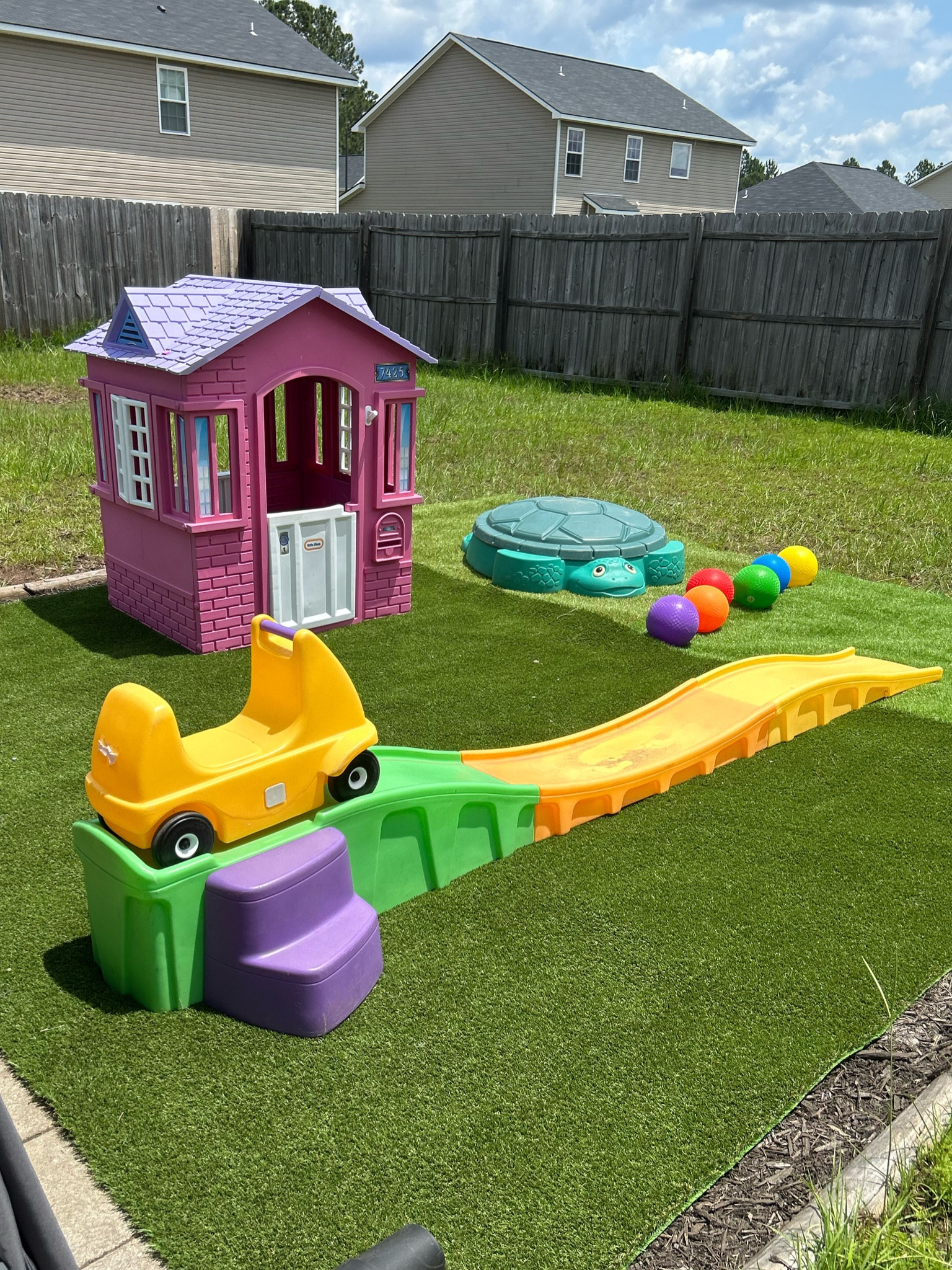 Kids outdoor play area 

#LTKFamily #LTKBaby #LTKKids