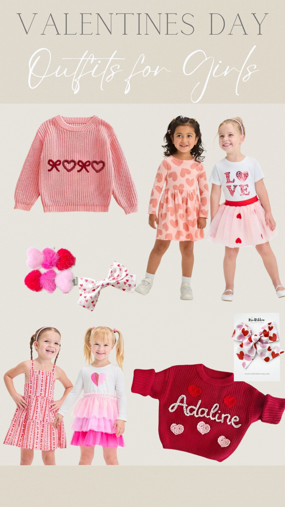 Valentine’s Day girl outfits #valentinesday   #valentinesdayoutfit 

#LTKBaby #LTKKids #LTKFamily