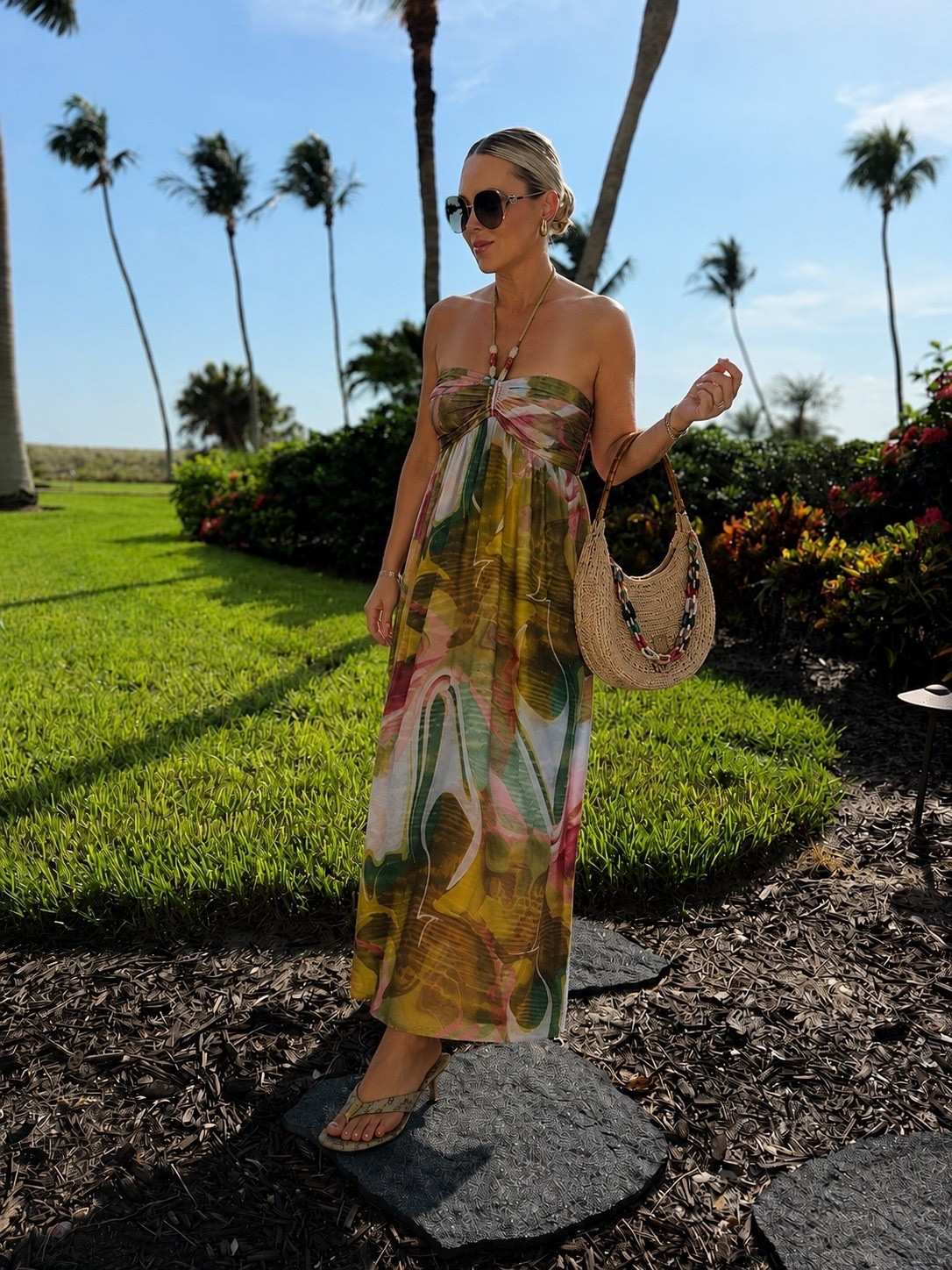 25% off my dress today and fully in stock! Got this dress in for vacay! So lightweight and has elastic in back! Loved the beaded details! I did small. Size up for larger busts. 

Vacation outfit. Resort wear. Dress.

#LTKootd #LTKSeasonal #LTKSaleAlert