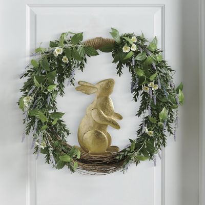 Sweet Rabbit Wreath | Grandin Road | Grandin Road