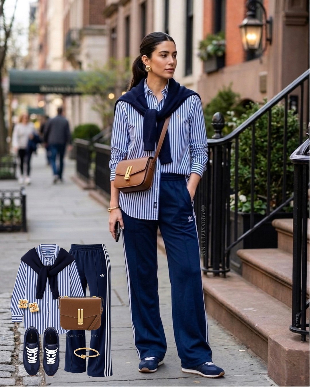 Sporty can still look chic 💙🤍✨

#LTKgrwm #LTKootd #LTKSeasonal