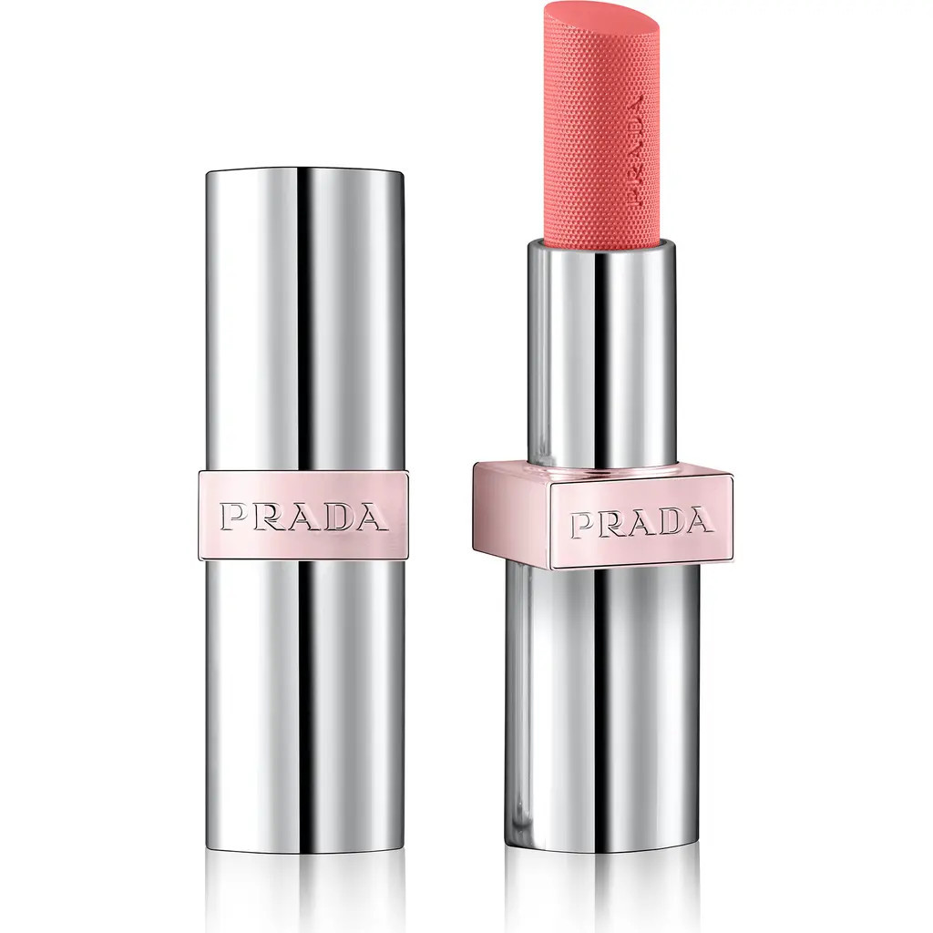 Prada Refillable Light Glowing Lip Oil Stick in U018 Pink at Nordstrom | Nordstrom
