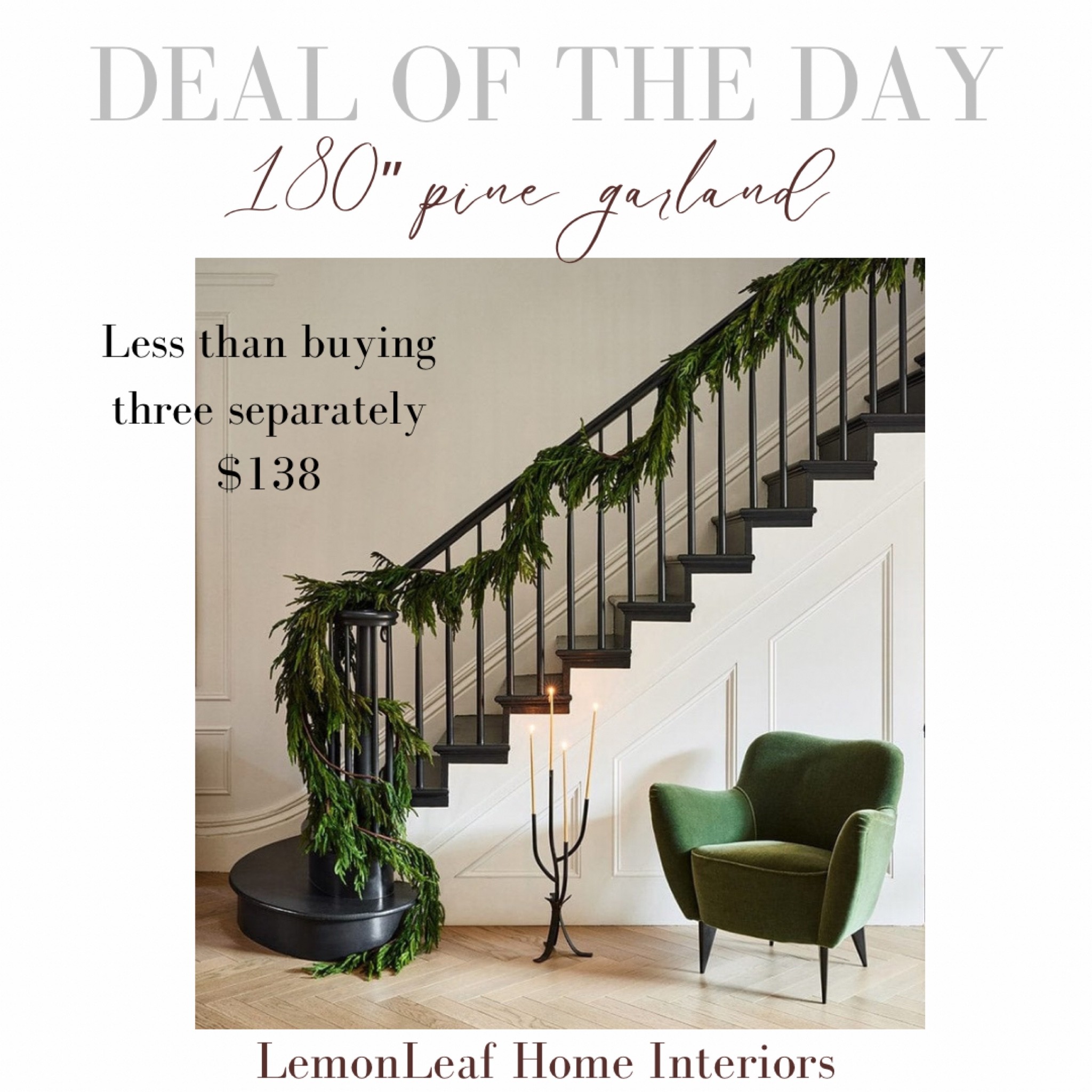 This garland is selling out! Get yours today for less than buying individual sections!



#LTKHoliday #LTKhome #LTKSeasonal