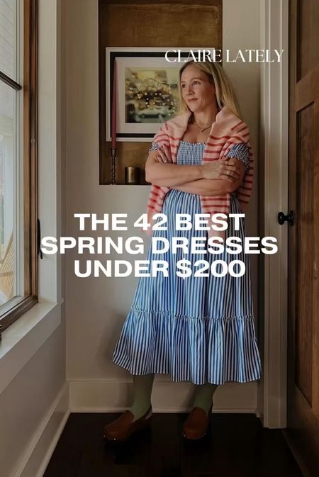 Whether it’s for work or weekend casual, date night or wedding, here are the best Spring dresses under $200 for your elevated casual outfits. See them all today on CLAIRELATELY.com 👉🏼

#LTKVideo #LTKstyletip #LTKworkwear