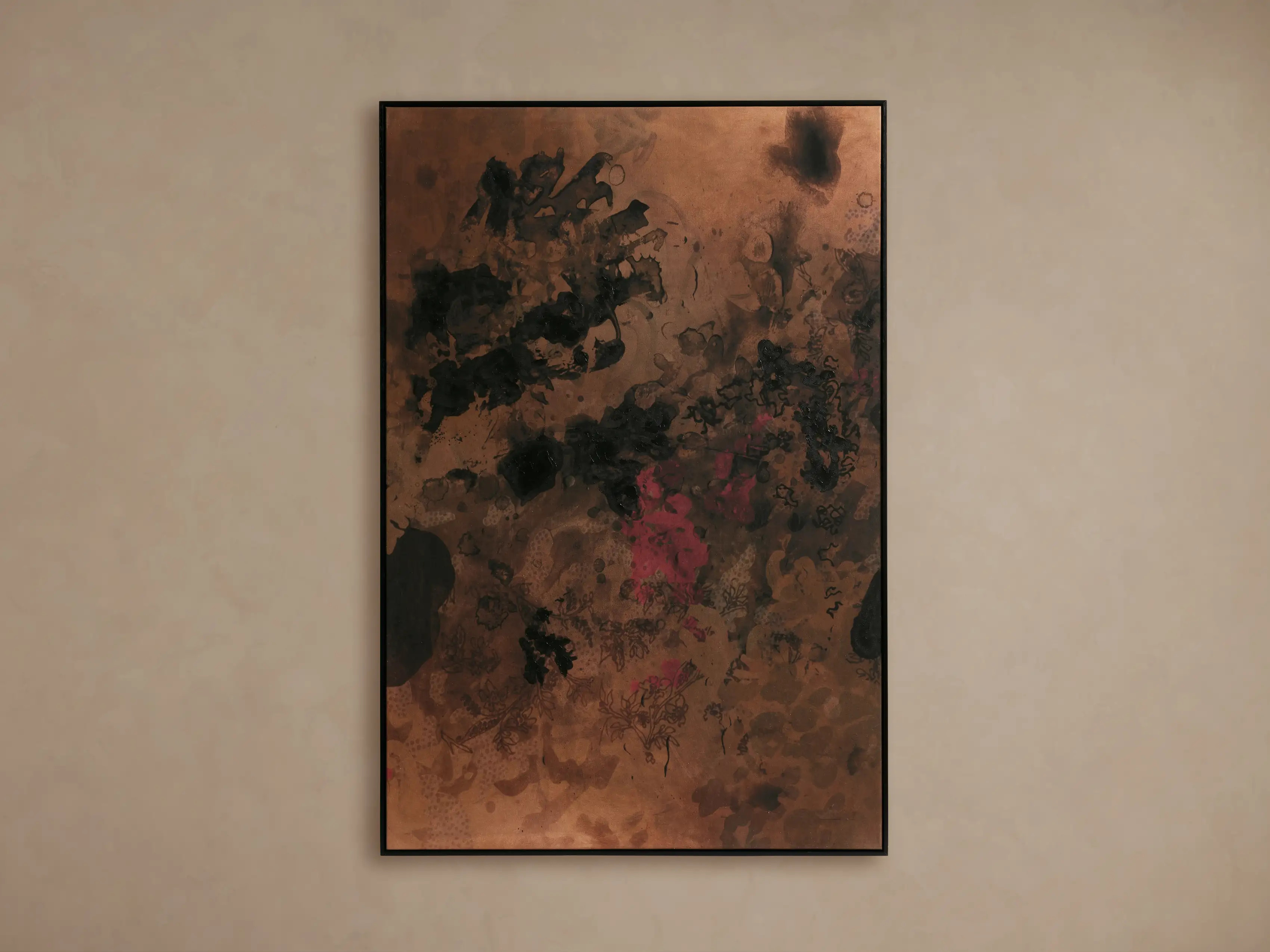 Botanical Shadows I Framed Print | Arhaus