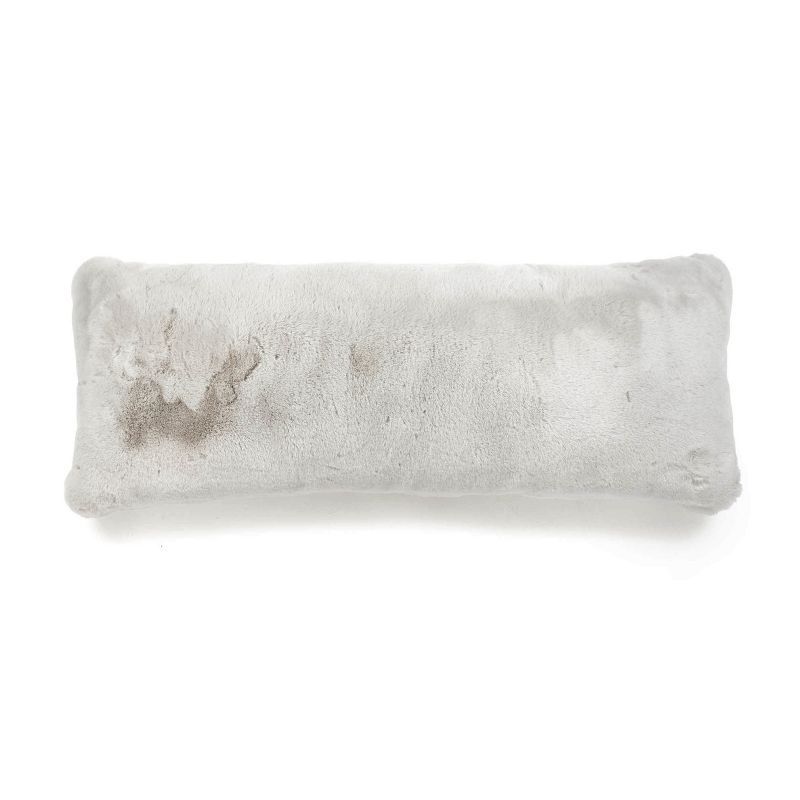 Oversized Ultra Soft Faux Fur Lumbar Bed Pillow | Bokser Home | Target