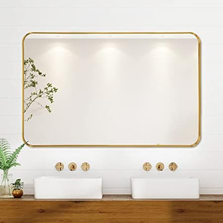 Gold Mirror 48x30  | Amazon (US)