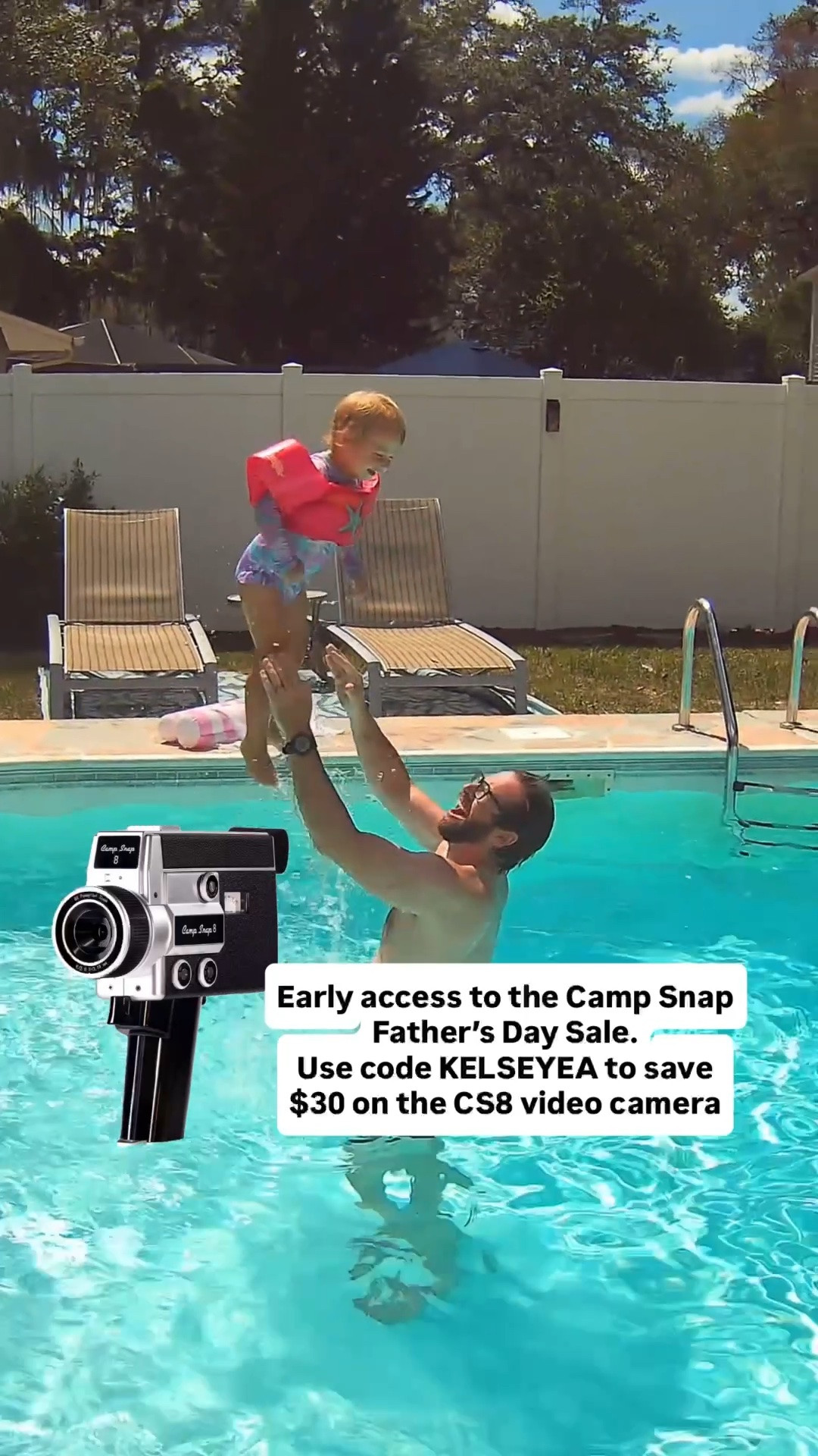 Just got a special early access code for the Camp Snap CS8 Father’s Day Sale!
Use code KELSEYEA to save $30 at checkout now through June 9.

#LTKSaleAlert #LTKmomlife #LTKHome