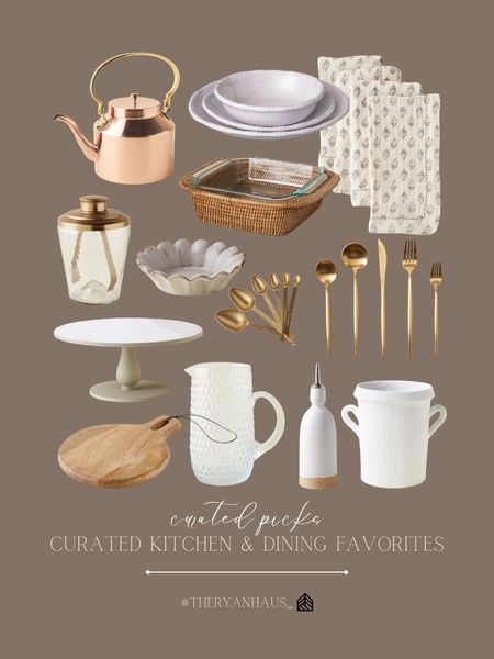 When it comes to styling my kitchen or dining room I love pieces that are beautiful and functional. Kate Marker Home has such pretty finds right now—these copper details are stunning. Great finds that you will have and use for years! 

#LTKhome #LTKstyletip