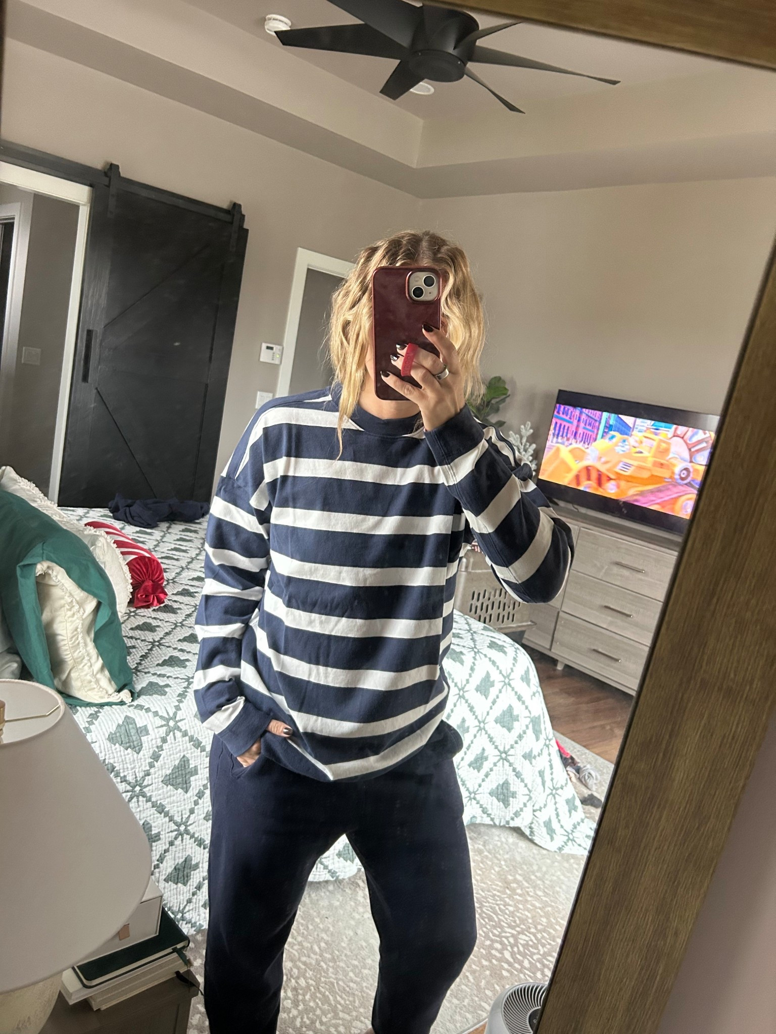 Not sure why it took me so long to try this AYR long sleeve but OBSESSED. Definitely going to grab another. Wearing a size small. 

#LTKFindsUnder100 #LTKmomlife #LTKSaleAlert