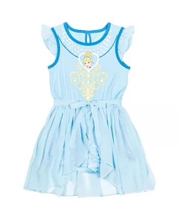 Disney Princess Girls Romper With Skirt Overlay Toddler |Child - Macy's | Macy's