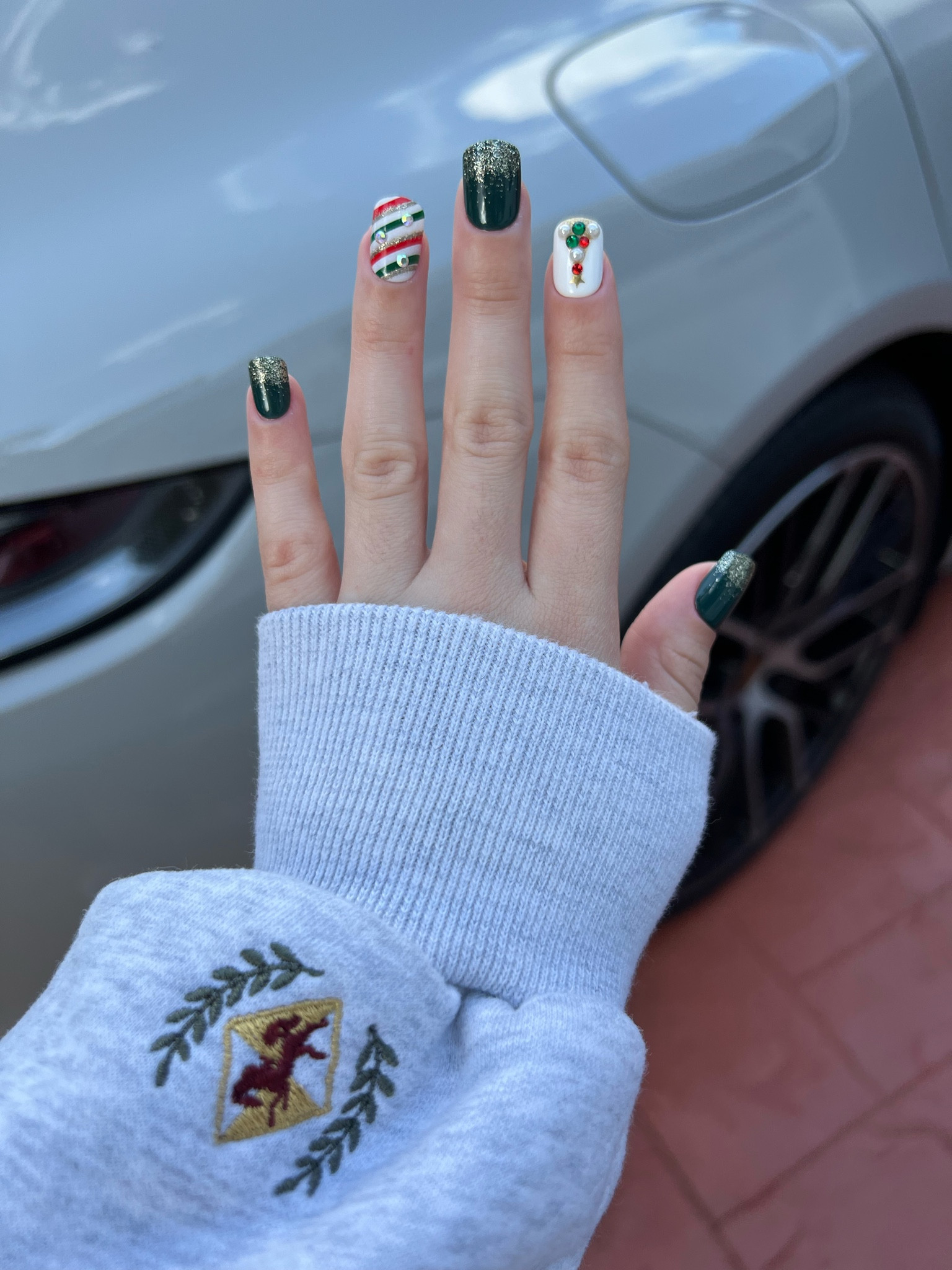 Holiday nail set. Impress press on Christmas nails. Under $20, get them before Christmas day or make them a gift for her. Also linking my nee fave Abercrombie sweater, currently on sale.

#LTKHoliday #LTKSeasonal #LTKfit #LTKunder100 #LTKtravel #LTKhome #LTKstyletip #LTKworkwear #LTKsalealert 

#LTKGiftGuide #LTKunder50 #LTKxAF