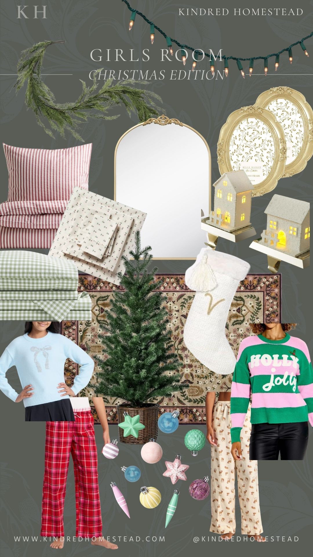 GIRLS’ ROOM ✨ Christmas Edition
All the sweet, nostalgic touches to make their space feel extra magical this season — from classic bedding to twinkly decor and the cutest holiday PJs.

#LTKHome #LTKKids #LTKHoliday