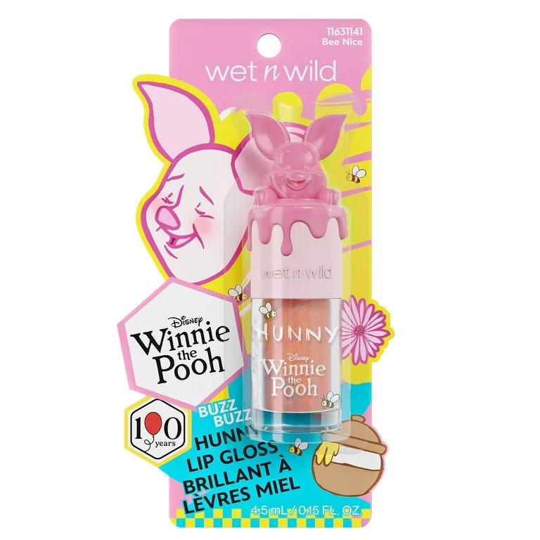 Wet n Wild Winnie the Pooh Lip Gloss Buzz Buzz Hunny Lip Gloss Bee Nice | Walmart (US)