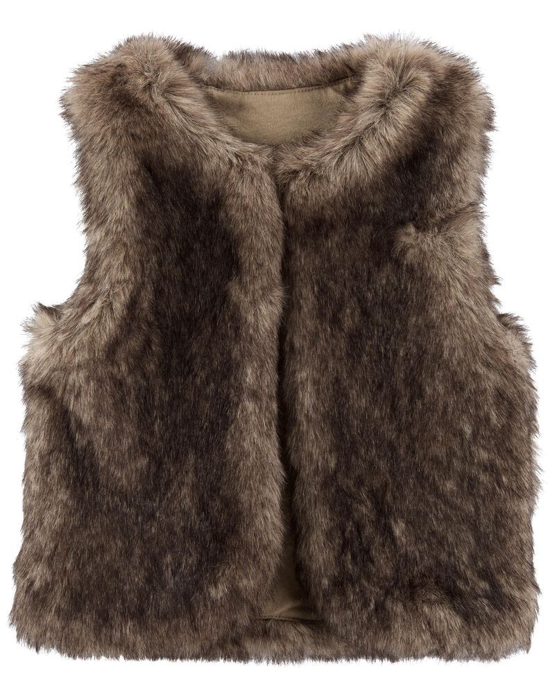 Faux Fur Vest | Carter's