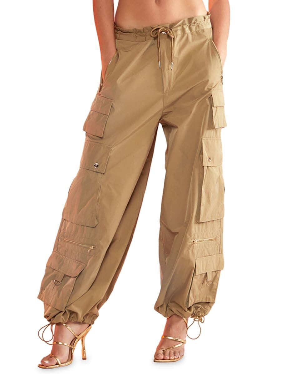 Relaxed Nylon Cargo Pants | Saks Fifth Avenue