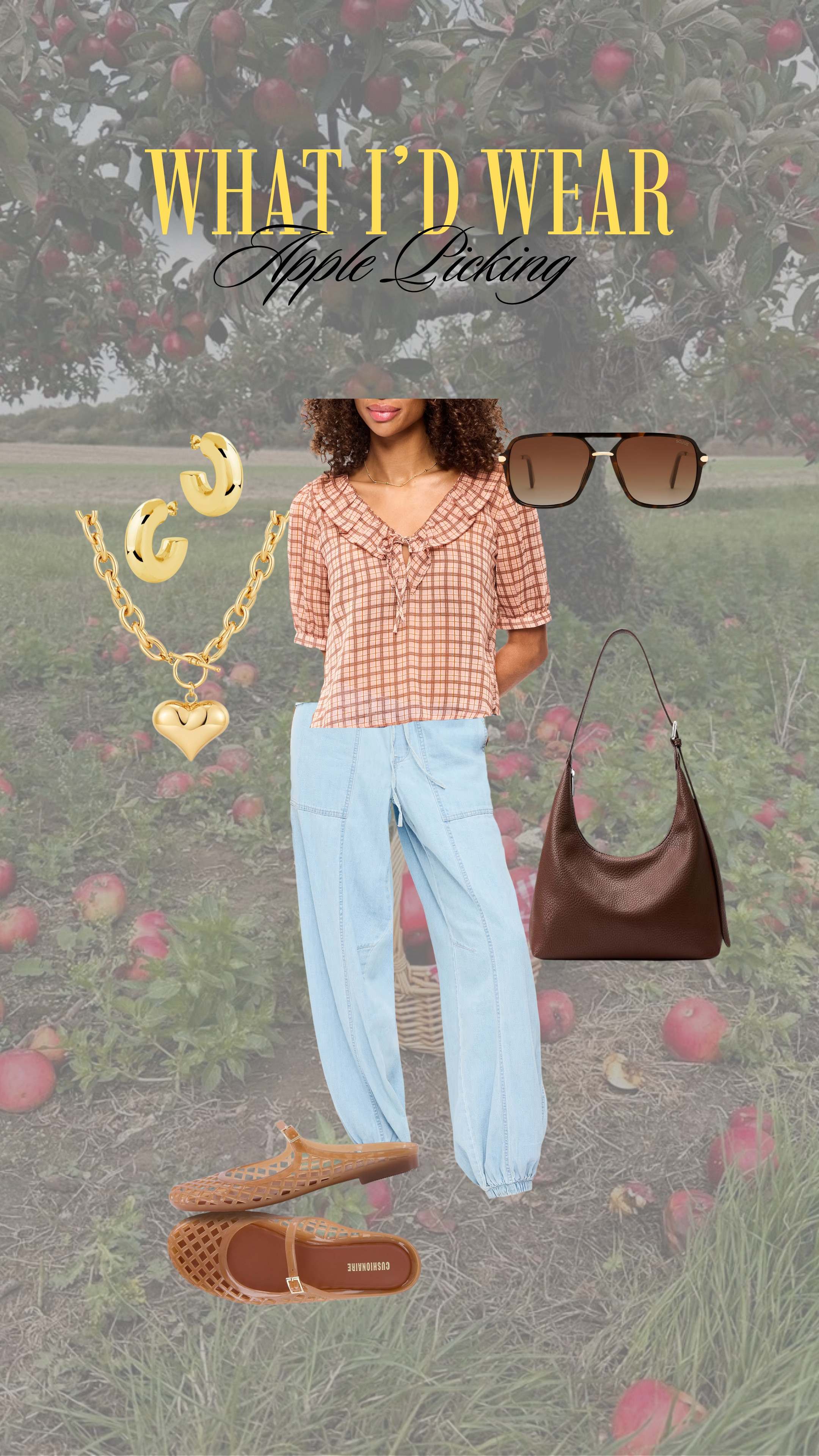 love this look for apple picking! 

anti-pooch outfits, soft pants, jelly flats 

 #LTKgrwm #LTKootd #LTKMidsize