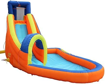 Amazon.com: BANZAI Pipeline Water Park Toy, Length: 14 ft 7 in, Width: 9 ft 6 in, Height: 7 ft 11... | Amazon (US)