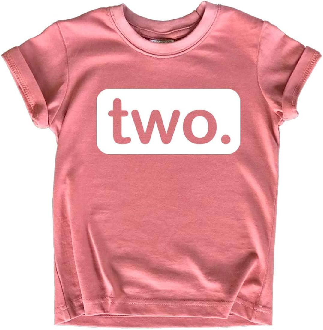 2nd Birthday Outfits for Toddler Girls Shirt 2 Year Old Girl Second Birthday Two | Amazon (US)