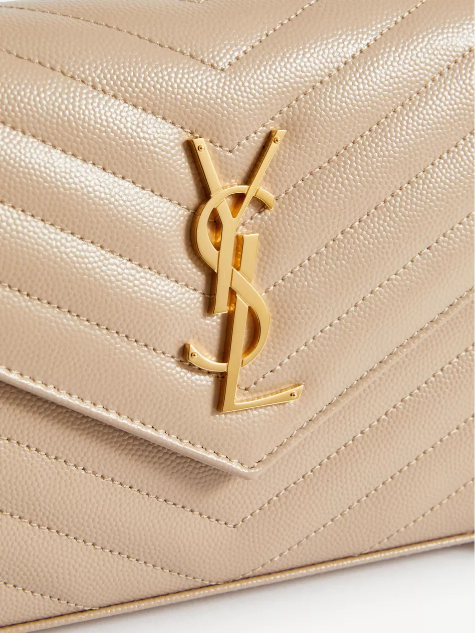 Monogram leather wallet-on-chain | Selfridges