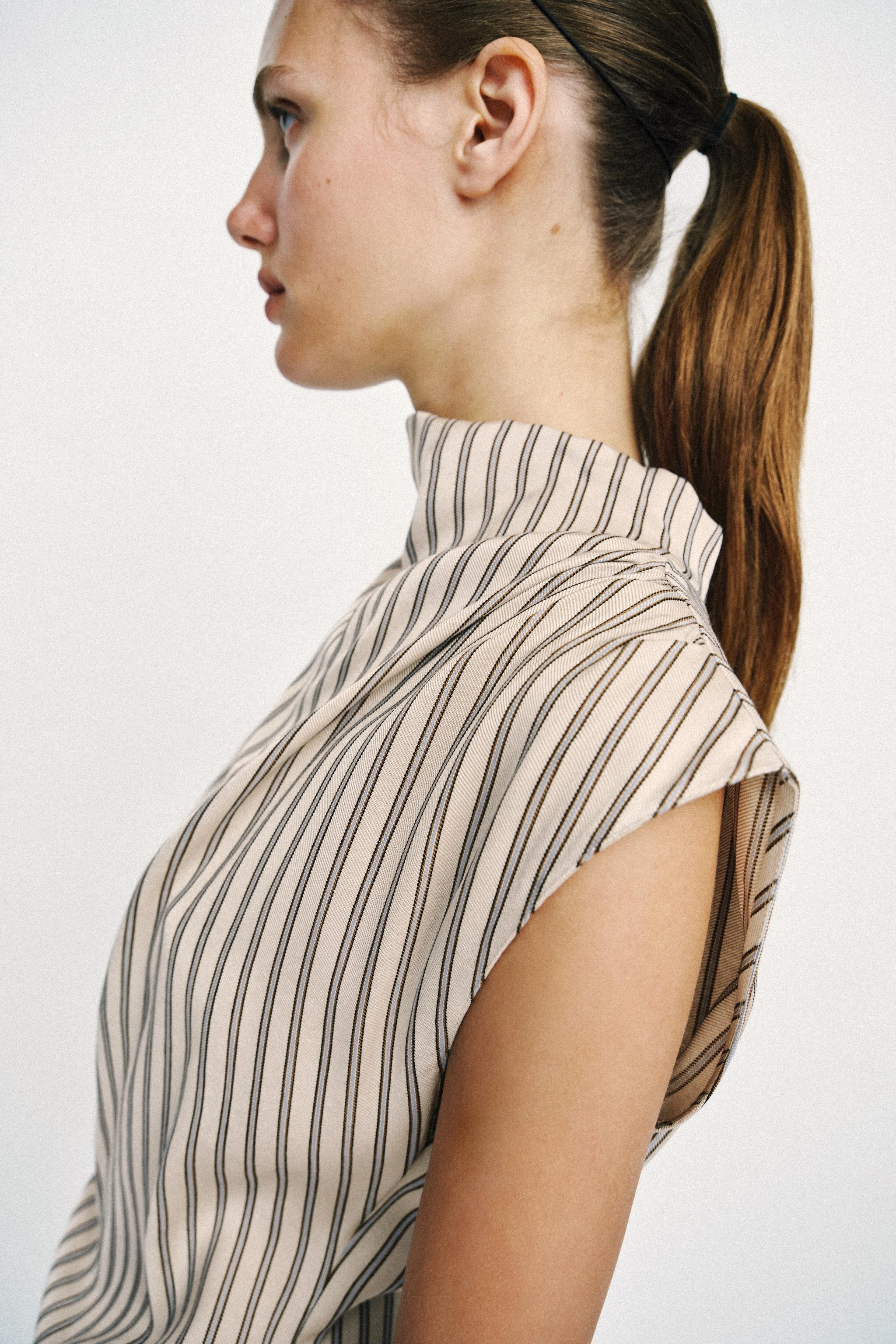 MINI STRIPED LACE DRESS | Zara UK