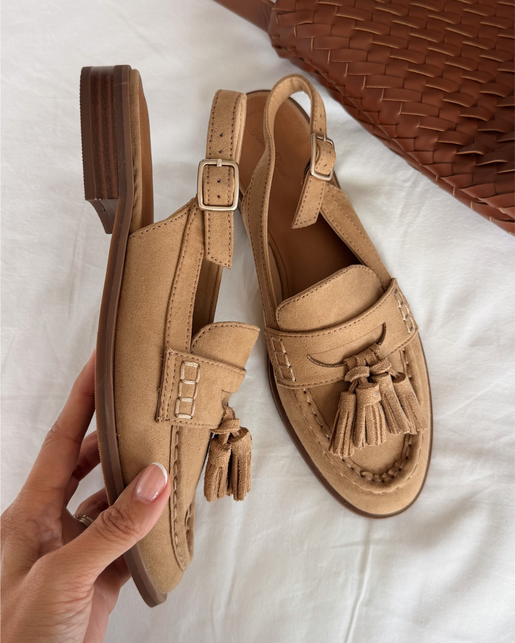 The comfiest ever, im quite shocked! So chic and a perfect neutral for fall. 

#LTKFindsUnder50 #LTKSeasonal #LTKShoeCrush