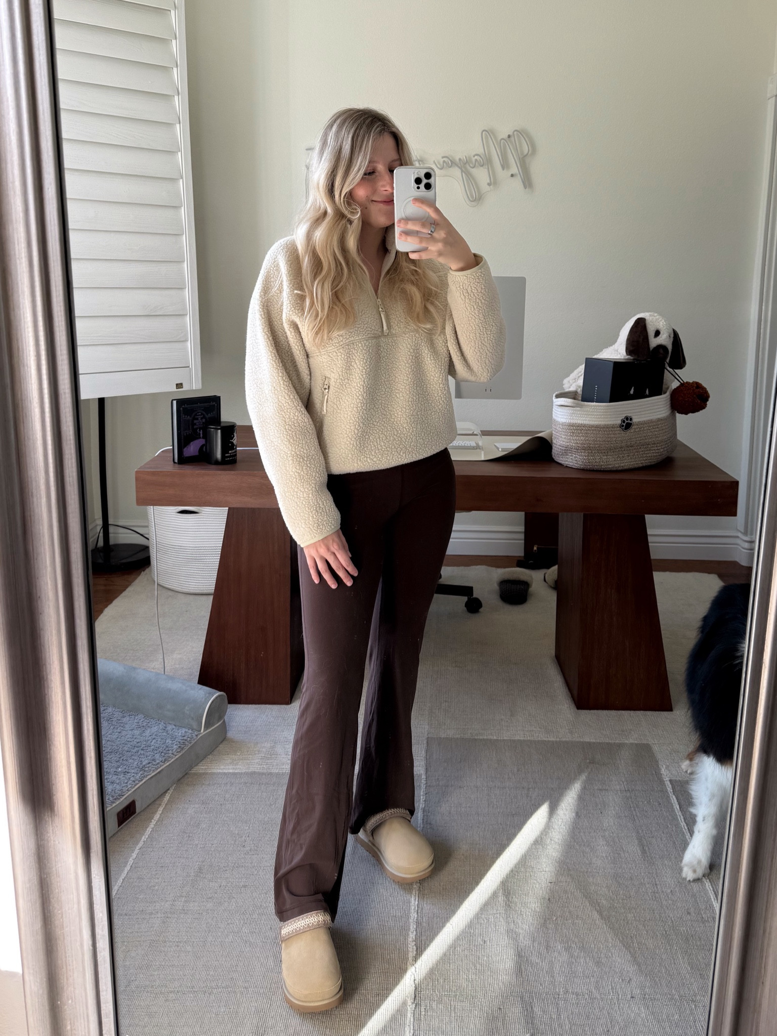 cozy fall wfh fit🤎