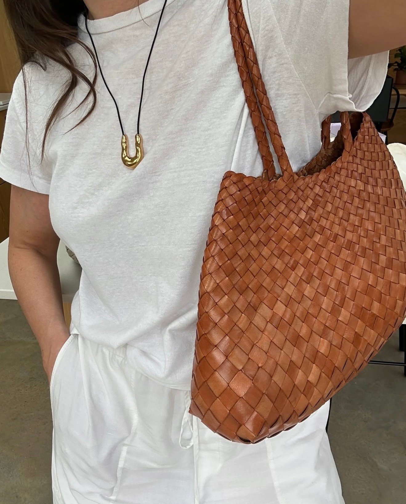 Head-to-toe white with textures and gold accents - a cool, clean outfit for warm afternoons or meetings.

Read all about my summer style report for Net a Porter on my Substack.

#LTKsummer #LTKstyletip