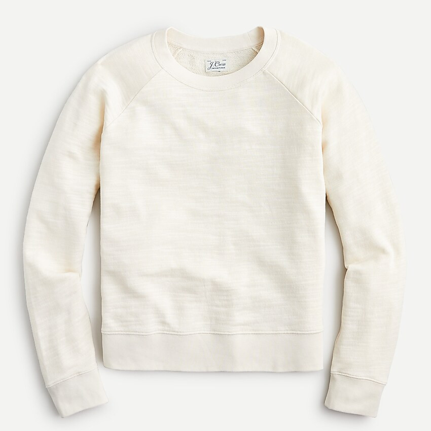 Vintage cotton terry crewneck pullover | J. Crew US