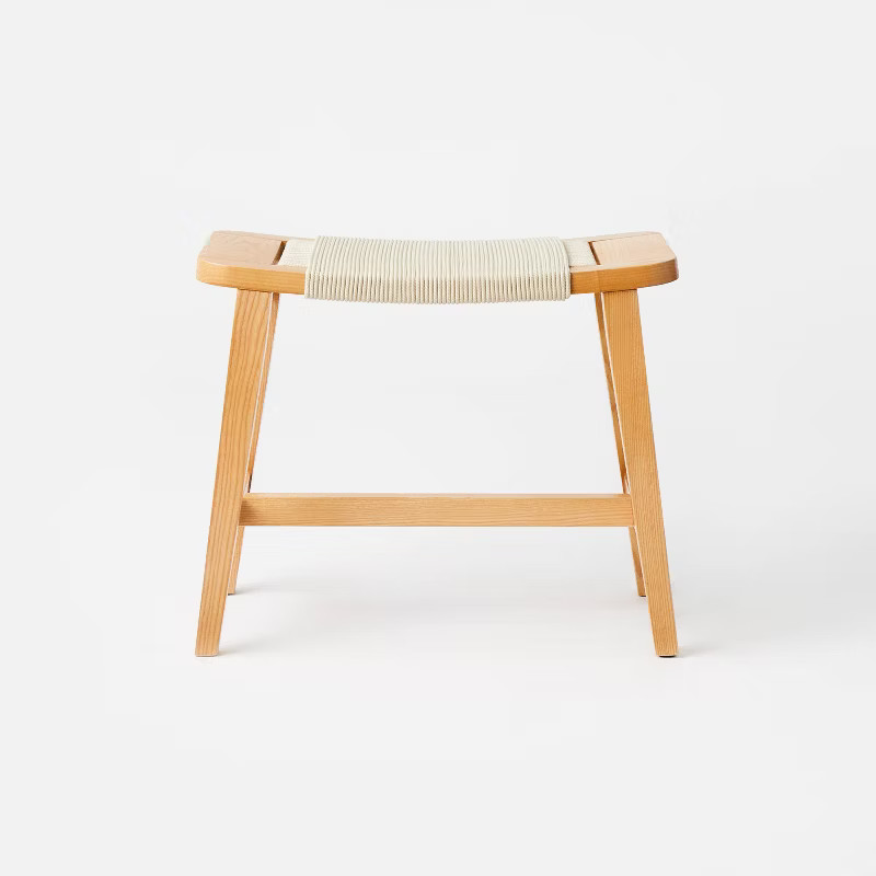 Fillmore Rope Ottoman Natural - Threshold™ designed with Studio McGee | Target