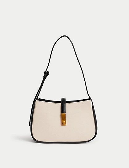 Lock Detail Shoulder Bag | Marks and Spencer US