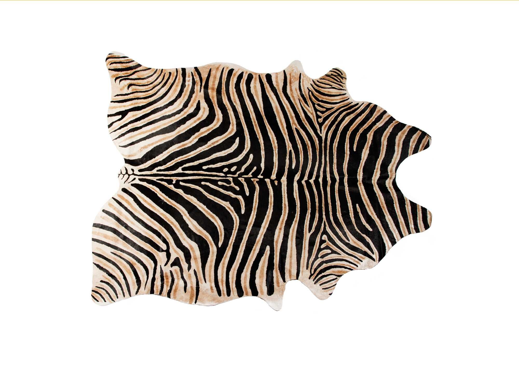 6' X 7' Cowhide Rug - African Zebra - Walmart.com | Walmart (US)