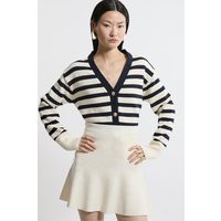 Viscose Blend Dry Handle Flippy Knit Skirt | Debenhams UK