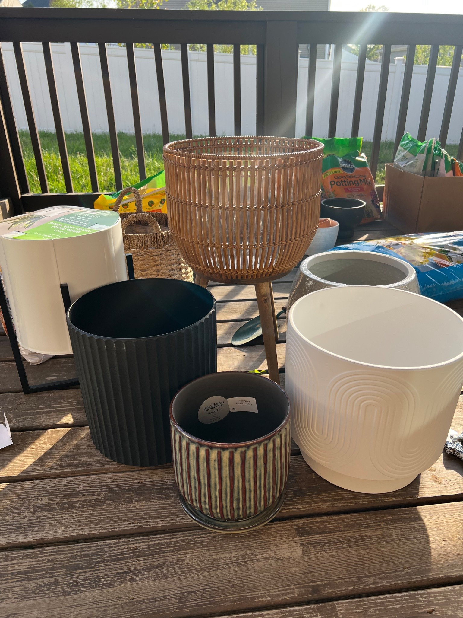 I have found some of the best deals for planters!