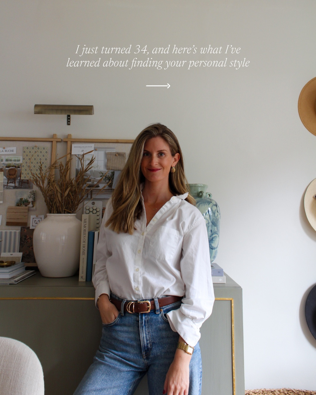 Today marks 34 for this gal and if you’re new here, I  always share something on my birthday. Not for attention, but to pause and reflect to hopefully offer something valuable back.

This year, it’s on finding your personal style and how it truly feels most complete when you choose more than you consume. When you stop chasing trends and align your wardrobe and home to your likes and lifestyle, it fully hits. I have so much to say on this topic and would love to chat more the comments or messages.

Here’s to another year of sharing all the goodness with you 🤍