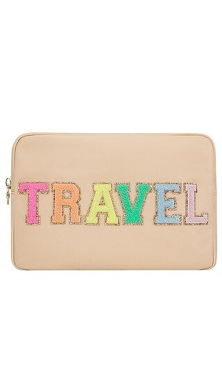 Travel Large Pouch in Sand | Revolve Clothing (Global)