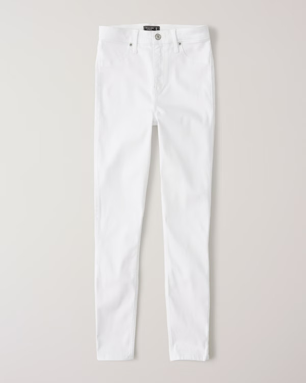 Women's High Rise Jean Leggings | Women's Bottoms | Abercrombie.com | Abercrombie & Fitch (US)